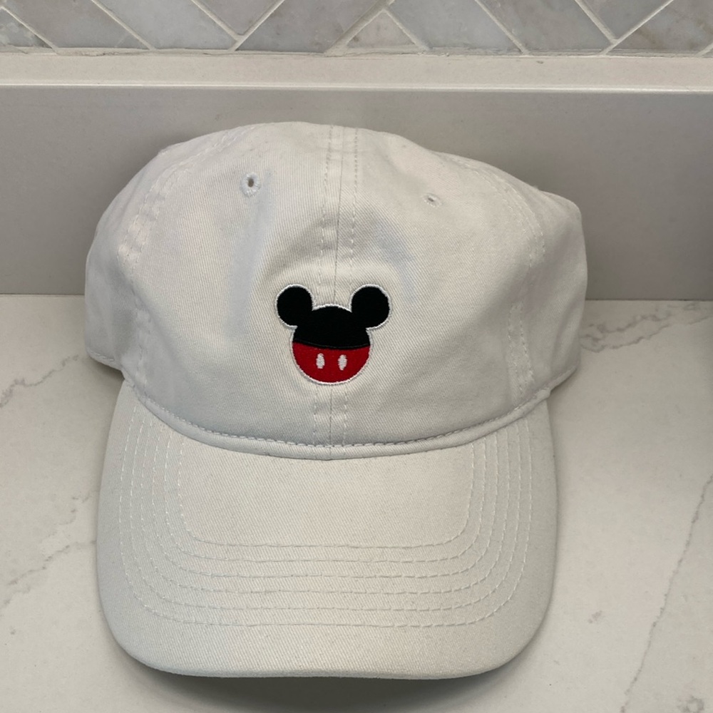 Disney White adjustable Hat